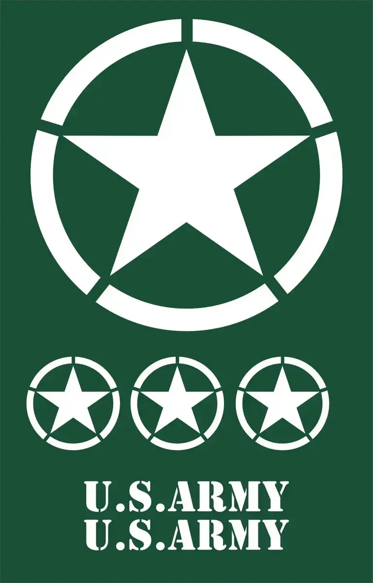 Kit Adesivos Us Army