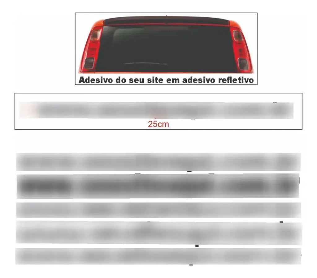 50 Adesivos Site Refletivo Loja De Carro Revenda Garagem